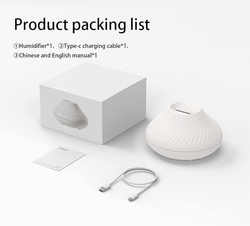 Flame Effect Aromatherapy Diffuser – Ultra-Quiet, 7-Color LED Night Light, Essential Oil Humidifier