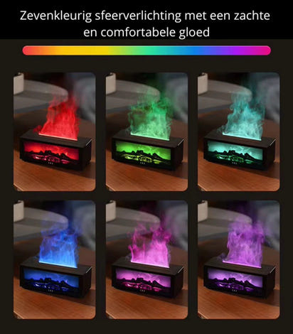 Flamora™ – The Cozy Flame Aroma Diffuser