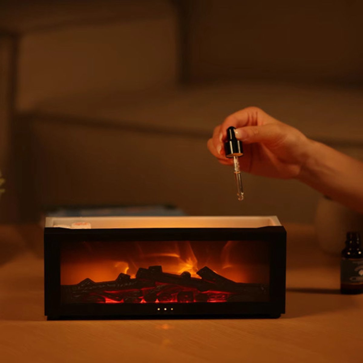 Flamora™ – The Cozy Flame Aroma Diffuser