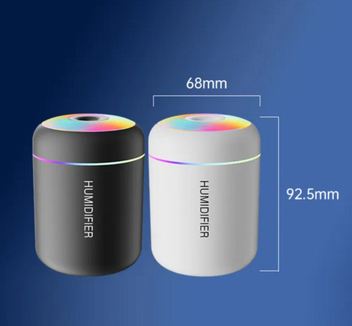 Mini Humidifier with LED Light – Portable USB Aroma Diffuser for Home &amp; Car | Mars Ark